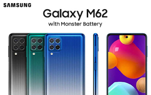 Samsung Galaxy M62 is Launching in Another Asian Market; 7000 mAh Battery Beast 