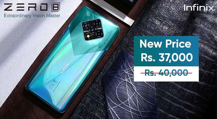 Infinix Zero 8 Price in Pakistan Cut by Rs 3,000; Now Available at a