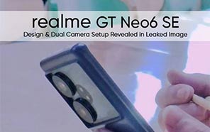 Realme GT Neo 6 SE Revealed in New Hands-On Image and Render; Launch Approaches 