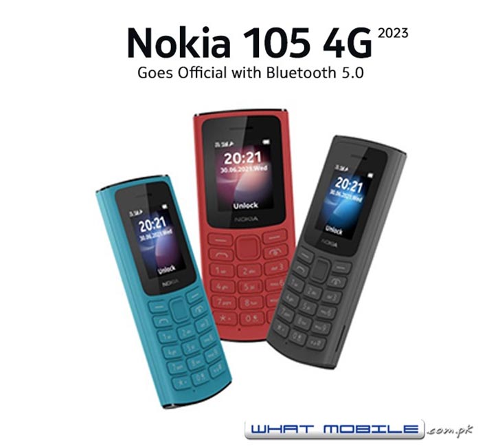 Nokia 105 4G 2023 Goes Official; Eccentric Legacy Phone with Modern Build  and Ultra-low Price - WhatMobile news