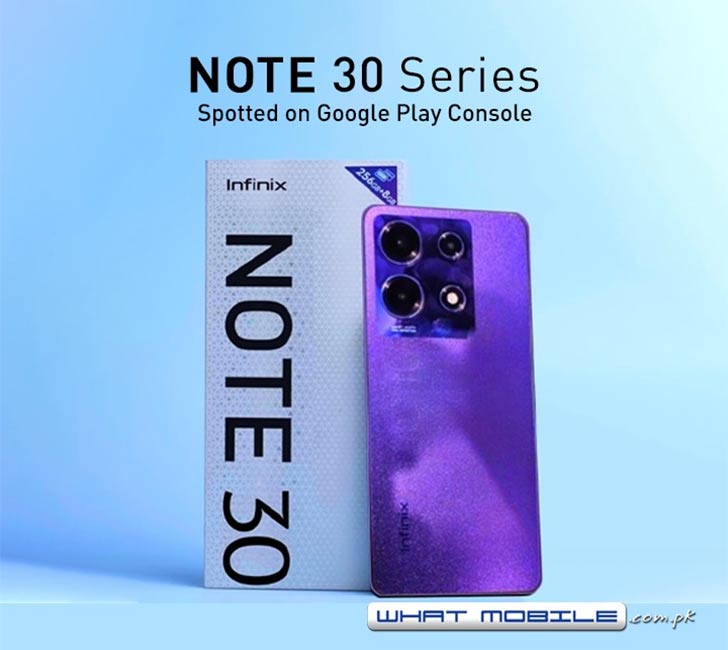 Infinix Note 30 5G, Note 30 Pro, and Note 30 VIP Listed on Google Play  Console With Specs - WhatMobile news