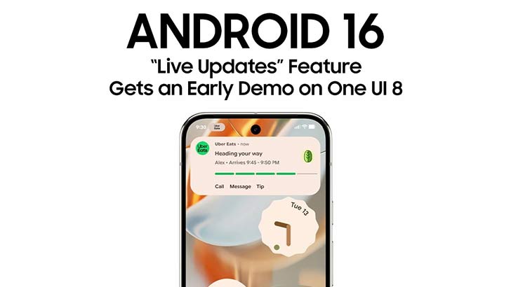 Android 16 Live Updates Demo