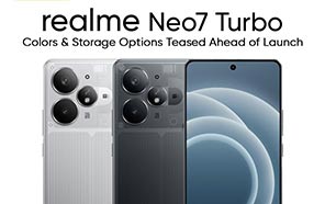 Realme Neo 7 Turbo Color Options and Memory Variants Teased Ahead of Launch 