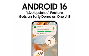 Android 16 “Live Updates” Feature Gets an Early Demo on One UI 8 