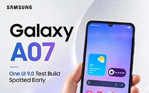 Samsung Galaxy A07 Appears on Official Firmware Servers with One UI 9 Test Build