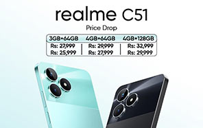 Realme C51 Prices Slightly Adjusted in Pakistan; Rs 2,000 Discount on All Variants 