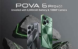 Tecno Pova 6 Pro Unveiled with 108MP Camera, AMOLED 120Hz, and 6000mAh Battery 