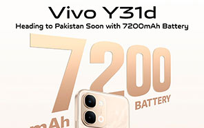 Vivo Y31d Heading to Pakistan Soon with 7200mAh Battery and Origin OS 6