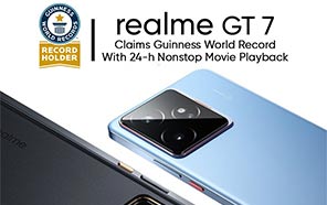 Realme GT 7 Claims Guinness World Record with 24-Hour Nonstop Movie Playback 