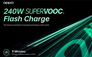 240W Ultra Fast Charging Technology Under Development; 0% to 100% in 9 Minutes 