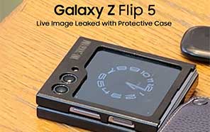 Samsung Galaxy Z Flip 5; Spy-shot Uncovers Protective Case and Handset Design  