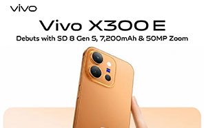 Vivo X300 E Debuts with Snapdragon 8 Gen 5 Chip, 7200mAh Battery & 50MP Telephoto