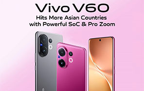 Vivo V60 Hits More Asian Countries with a Powerful SoC & 50MP Telephoto Camera Vivo V60 Hits More Asian Countries with a Powerful SoC & 50MP Telephoto Camera
