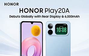 Honor Play 20A Debuts Globally with Rear Selfie Display and 6000mAh Battery 