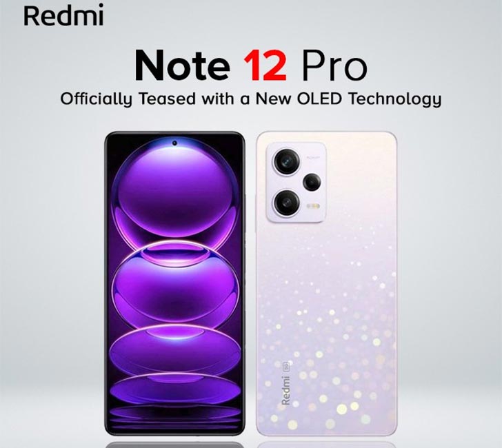 Xiaomi Redmi Note 12 Pro pictures, official photos