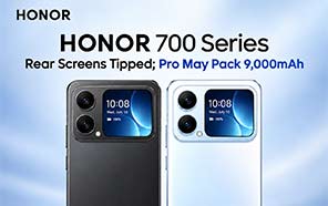 Honor 700 Series Leaks Again with Rear Display, 9000mAh Battery & 200MP Camera 
