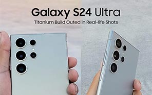 Samsung Galaxy S24 Ultra Outed with Real-life Shots; Titanium Build in the Works
