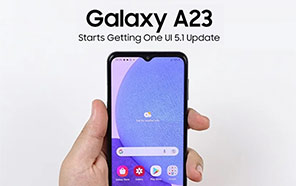 Samsung Galaxy A23 Updated to OneUI 5.1; New Features and February Patch 2023  