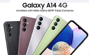 Samsung Galaxy A14 4G-Version Unveiled; 6GB RAM, Helio G80 SoC