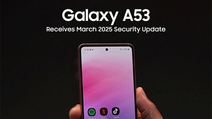 Samsung Galaxy A53 Security Update