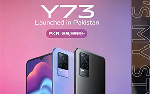 Vivo Y73 Formally Launched in Pakistan; AMOLED Screen, Helio G95, & 8GB+ RAM  