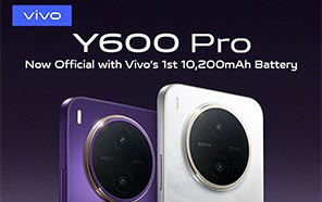 Vivo Y600 Pro Unveiled with the Brandâ€™s First 10,200mAh Battery & Dimensity 7300e 