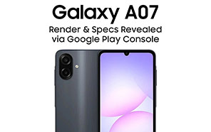 Samsung Galaxy A07 Listed on Google Play Console with Official Render and Specs Samsung Galaxy A07 Listed on Google Play Console with Official Render and Specs