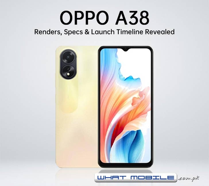 Oppo A38 Full-feature Breakdown with Renders, Pricing, and Expected Launch  Timeline - WhatMobile news