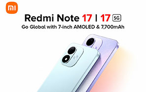Redmi Note 17 4G and 5G Launch Globally with 7-inch AMOLED & 7700mAh Battery