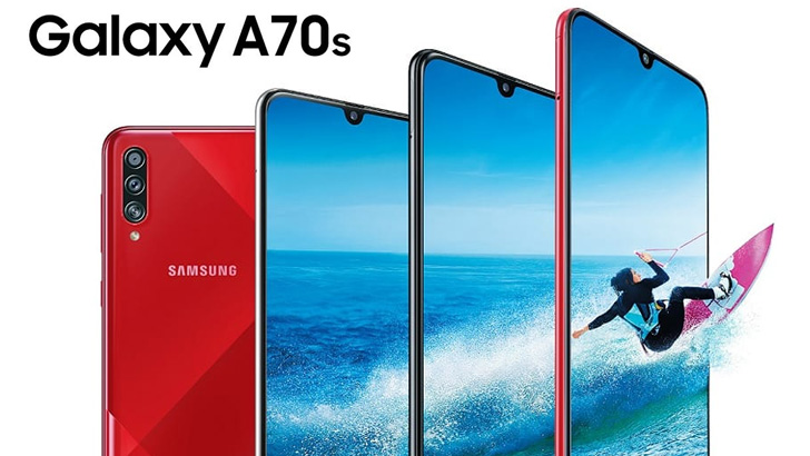 Samsung Galaxy A70s is now official, might soon arrive in