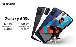 Samsung Galaxy A03s Launches in Pakistan Featuring Long-lasting Battery and Fingerprint Support  