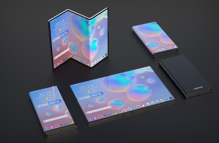 samsung z fold dimensions