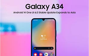 Samsung Galaxy A34 5G Stable Android 14 Update x One UI 6.0 Deploying in Asia 