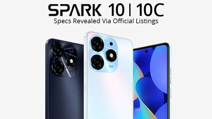 Tecno Spark 10 and Spark 10C Specs Unveiled Via Official Product ...