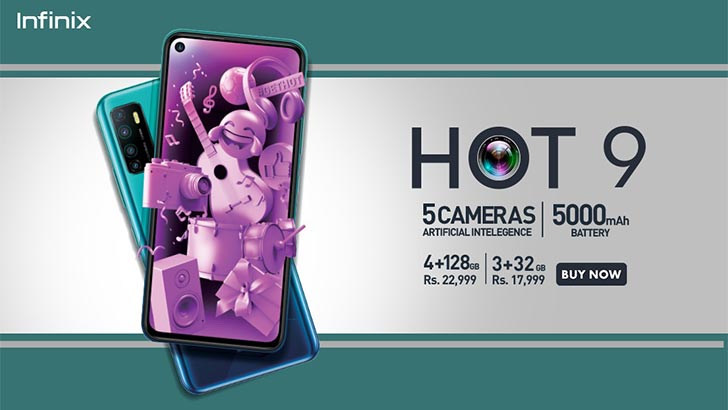 Infinix Hot 9 Launched; Now Officially Available for its Customers