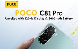 Xiaomi Poco C81 Pro Debuts Globally with 6,000mAh Battery & Massive 120Hz Display