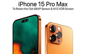 Apple iPhone 15 Pro Max Will Retain the Old 48MP Sensor and the M12 XDR Screen 