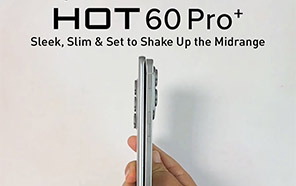 Infinix Hot 60 Pro+ Video Leak Shows Sub-6mm Design Lighter than Galaxy S25 Edge