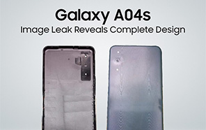 Samsung Galaxy A04s New Image Leak Reveals Complete Design; Features Triple Cameras 