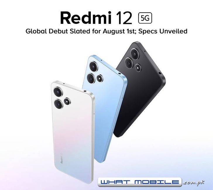 Xiaomi Redmi 12 5G Global Debut Slated for August 1st; Key Specs Unveiled -  WhatMobile news