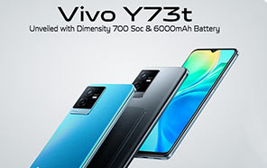 Vivo Y73t Debuts with an Epic 6000mAh Battery, and Dimensity 700 Chip  