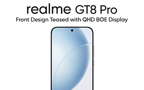 Realme GT 8 Pro Showcases Front Design in Teaser; 144Hz BOE Screen Confirmed 