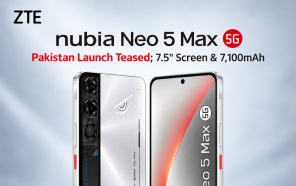 ZTE Nubia Neo 5 Max Padphone Nears Pakistani Launch with 7100mAh Battery & 7.5-inch Display 