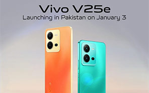 Vivo V25e Launching in Pakistan on January 3; Dazzling Build, 64MP Shooter & Flagship SoC 