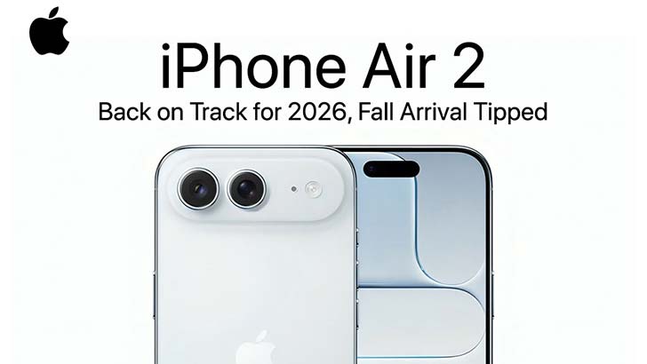 Apple iPhone Air 2 Back on the Roadmap for 2026; Leak Claims Fall Arrival Next Year