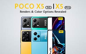 Xiaomi Poco X5 Series Leaks with Renders; Color Dressings, Builds, and Specs Tipped   