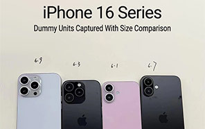 Apple iPhone 16 Series Leaked Again; Dummy Units Captured with Size Comparison 
