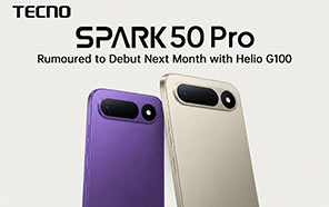 Tecno Spark 50 Pro Rumored to Debut Next Month with Helio G100 & 6000mAh Battery