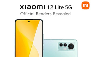 Xiaomi 12 Lite 5G Featured In Official Renders; Design & Color Options Revealed