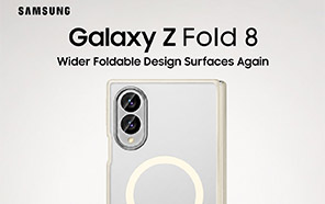 Samsung Galaxy Z Fold 8 Found in More Renders; Confirms Wider Footprint Once Again